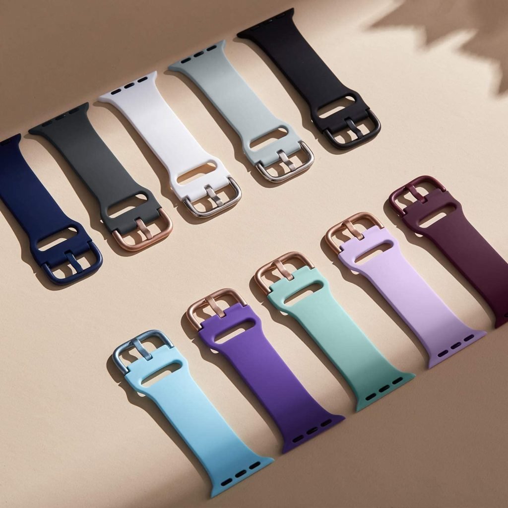 Classic Buckle Silicone Sports Apple Watch Band 1