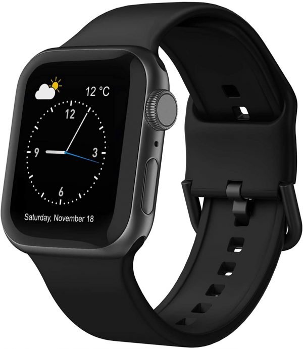 Classic Buckle Silicone Sports Apple Watch Band