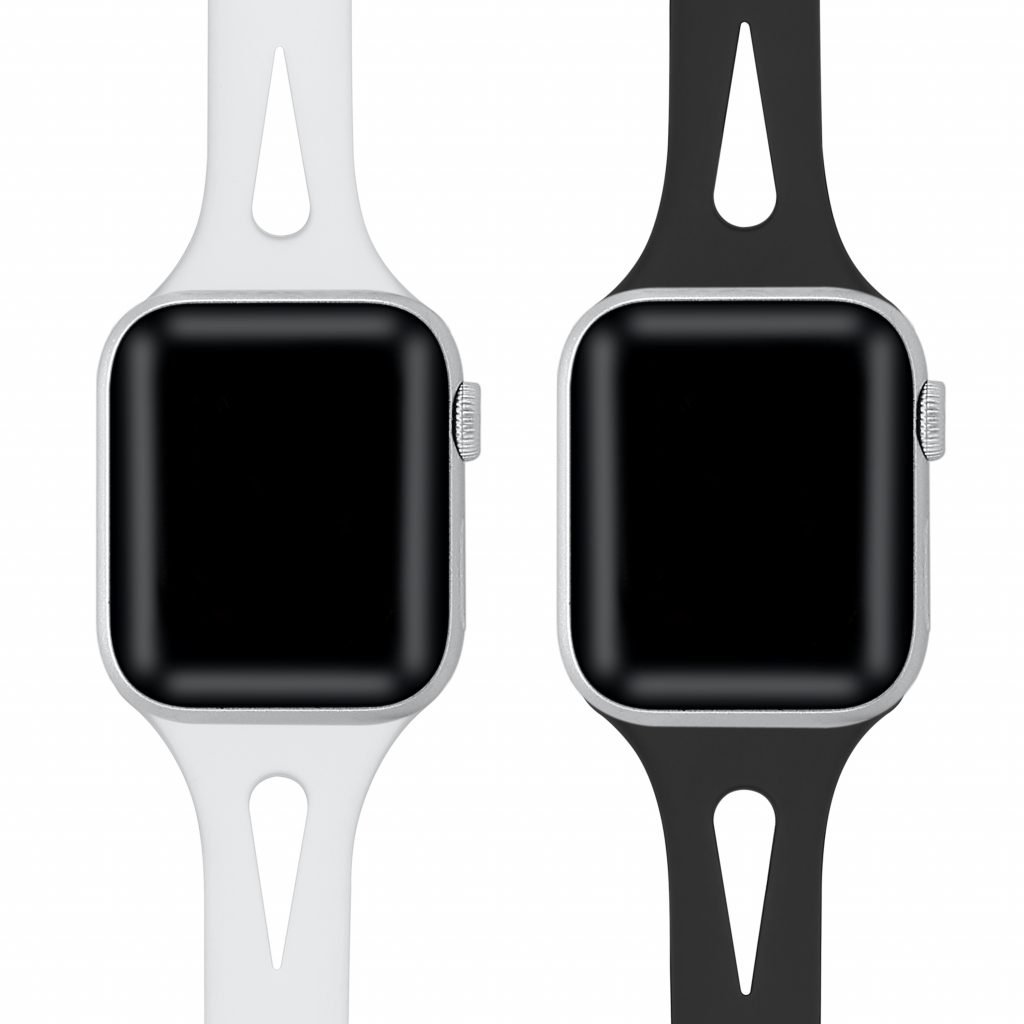 Cut out Design Silicone Apple Watch Band 10