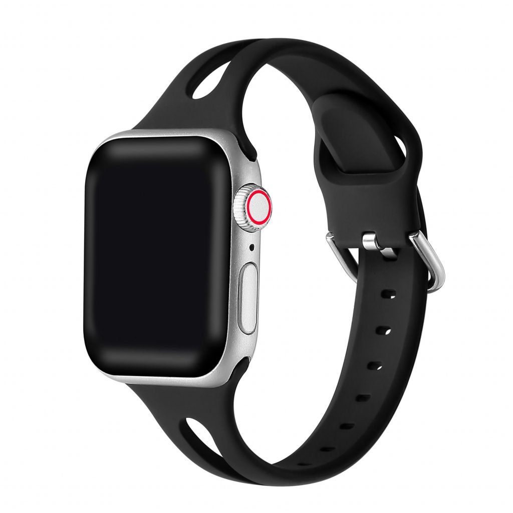 Cut out Design Silicone Apple Watch Band 5