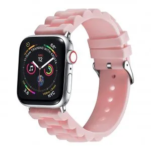 Weave Shape Silicone Band for Apple Watch for iWatch Series SE 10 9 8 7 6 5 4 3 2 1 for 38/40/41mm 42/44/45/49mm