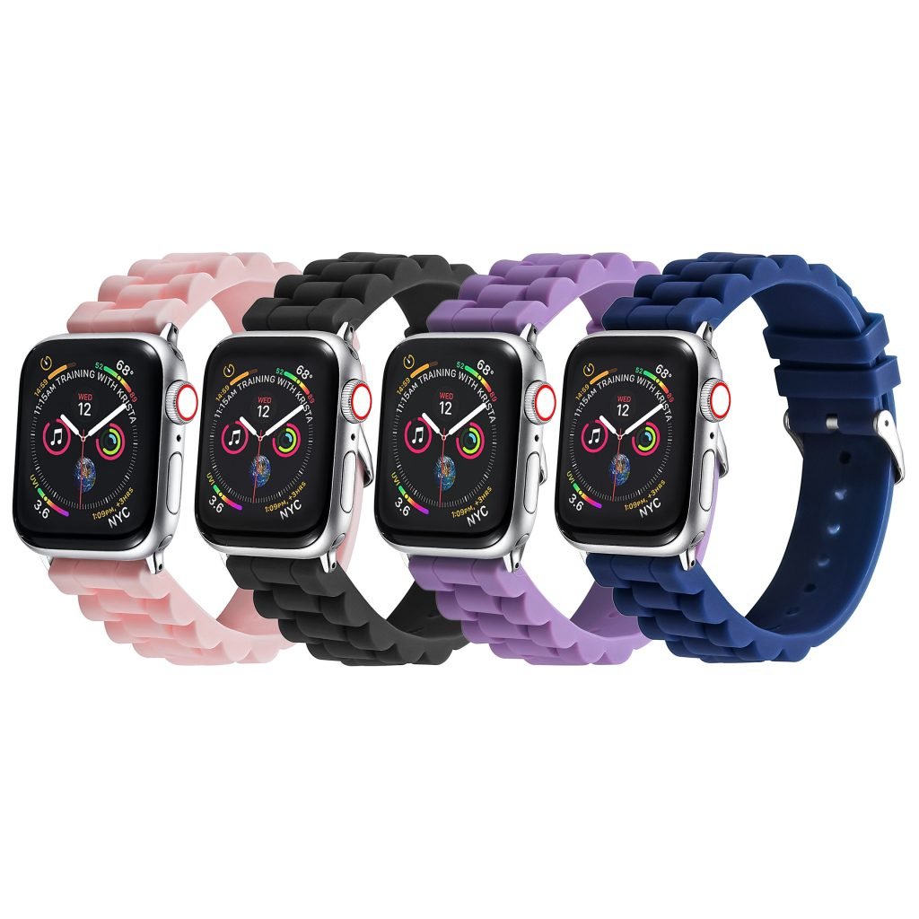 Weave Shape Silicone Band 4