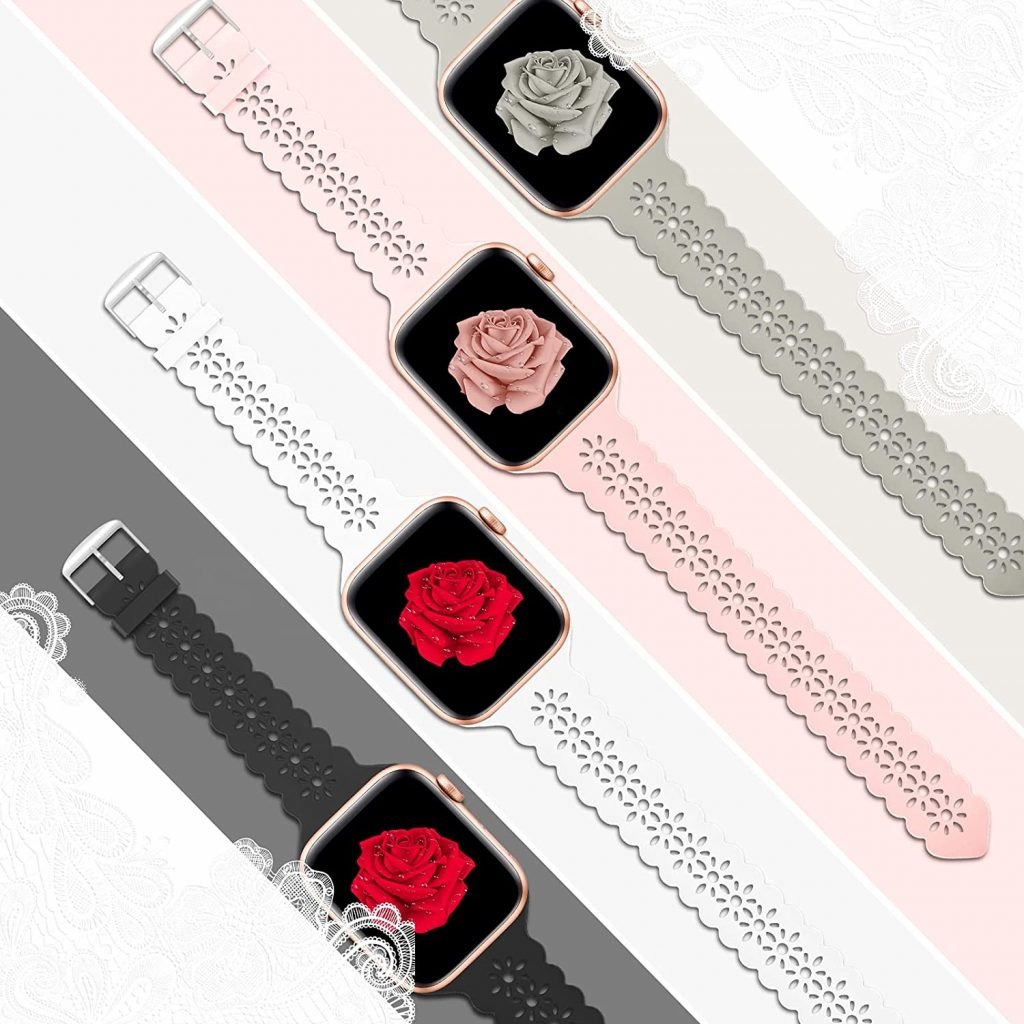 lace Silicone Apple Watch Band 3