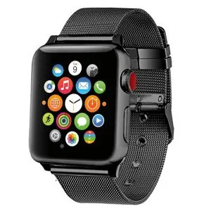 Stainless Steel Band with Buckle for Apple Watch Band for iWatch Series SE 10 9 8 7 6 5 4 3 2 1 for 38/40/41mm 42/44/45/49mm