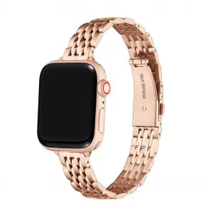 Skinny 7 Link Stainless Steel band for Apple watch for iWatch Series SE 10 9 8 7 6 5 4 3 2 1 for 38/40/41mm 42/44/45/49mm