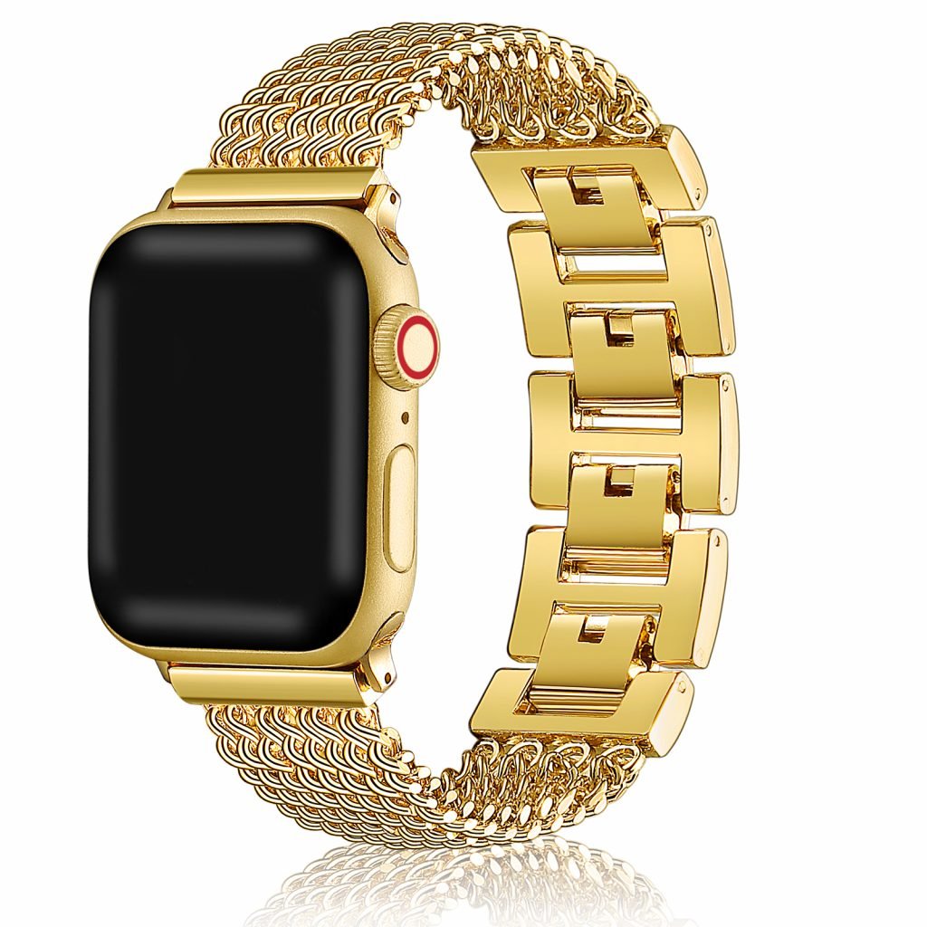gold Stainless Steel Apple watch band