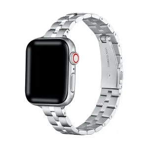 Slim 3 Link Premium Apple Watch Strap for iWatch Series 10 9 8 7 6 5 4 3 2 1 SE for 38/40/41mm 42/44/45/49mm