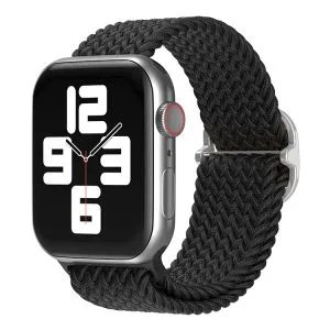 Braided Bands Solo Loop Compatible with Apple Watch Band 41mm 40mm 38mm 42mm 44mm 45mm 49mm Women Men, Stretchy Elastic Strap Sport Wristbands for iWatch Series 10/9/8/7/6/5/4/3/2 /1/SE/Ultra